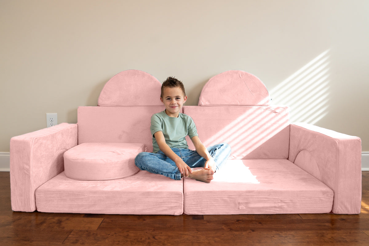 Kids Modular Building Fort and Play Couch
